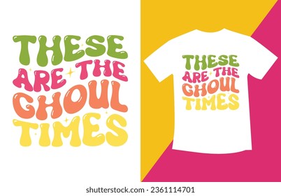 Retro Halloween SVG T-Shirt Design