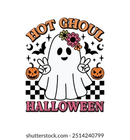 Retro Halloween T Shirt Design And Crafts