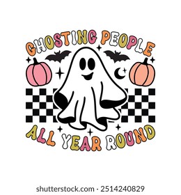 Retro Halloween T Shirt Design And Crafts