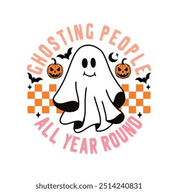 Retro Halloween T Shirt Design And Crafts