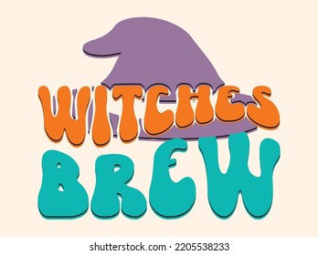 Retro halloween t-shirt design vector file