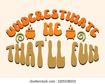 Retro-halloween-T-Shirt-Design-Vektordatei