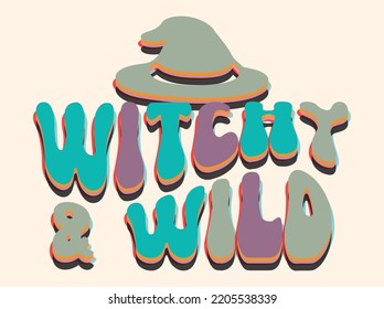 Retro-halloween-T-Shirt-Design-Vektordatei