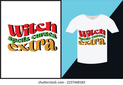 Retro HalloweenT-shirt Design.
You will get 1 EPS File.