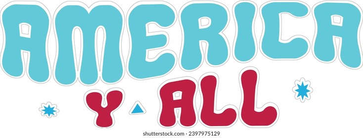Retro happy 4 th of july  Craft Design. T-shirt Design. Illustration