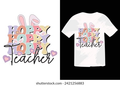 Retro Happy Easter Day t shirt, Retro Bunny Easter Day t shirt