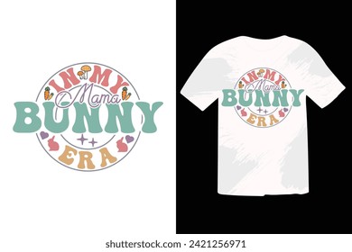 Retro Happy Easter Day t shirt, Retro Bunny Easter Day t shirt