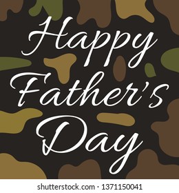 Retro happy fathers day, great design for any purposes. Vector vintage illustration. Decoration element. Character design. Happy fathers day card. Calligraphy character.