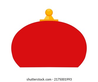 Icono de Sombrero Retro. Ilustración del vector