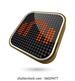 signo de auriculares retro