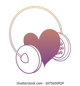retro headphones design