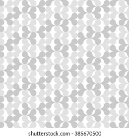 Retro heart background. Seamless pattern. Vector.