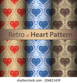 Retro of heart pattern.