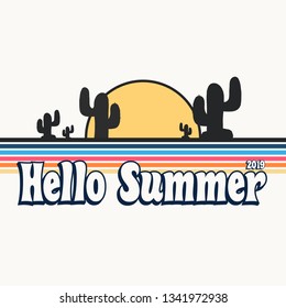 retro hello summer