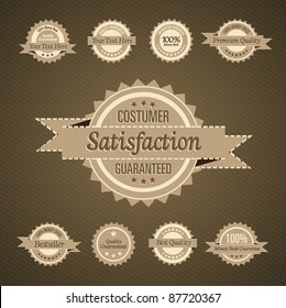 Retro High Quality Labels Collection