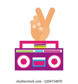 retro hippie style