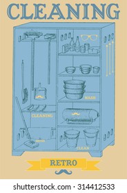 retro hipster graphic