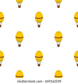 Retro hot air balloon pattern seamless for any design vector illustration
