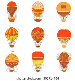 Retro Hot Air Balloons