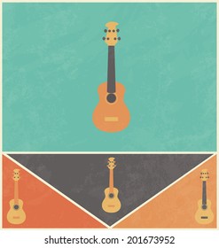 Retro Icon Design - Ukulele