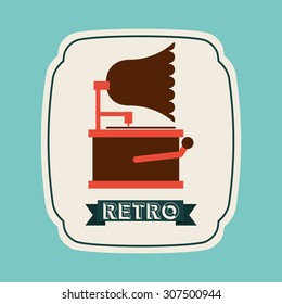 retro icon design, vector illustration eps10 graphic 