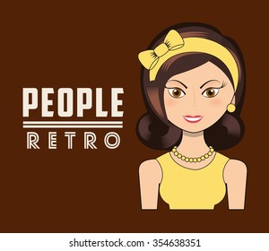 retro icon design, vector illustration eps10 graphic 
