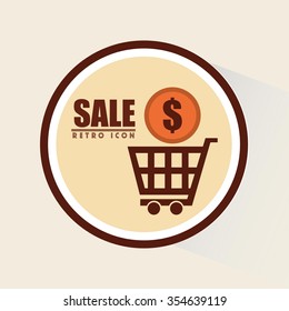 retro icon design, vector illustration eps10 graphic 