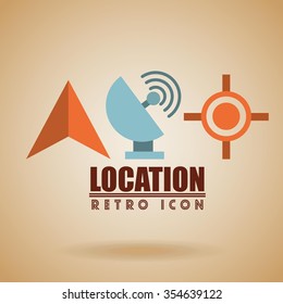 retro icon design, vector illustration eps10 graphic 