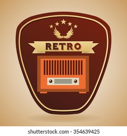 retro icon design, vector illustration eps10 graphic 