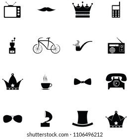 retro icon set
