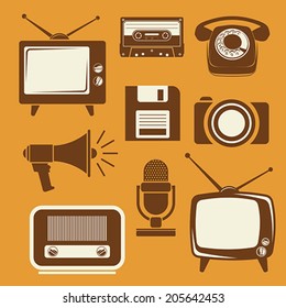 Retro icons
