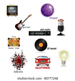 Retro icons