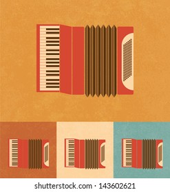 Retro Icons - Accordion