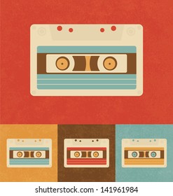 Retro Icons - Cassette