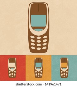 Retro Icons - Mobile Phone