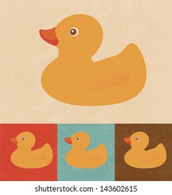 Retro Icons - Rubber Duck