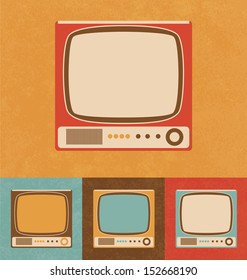 Retro Icons - Small Television Set