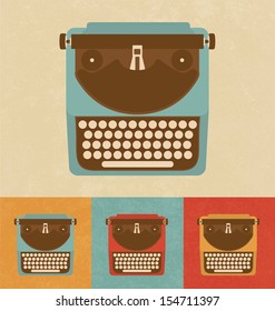 Retro Icons - Typewriter