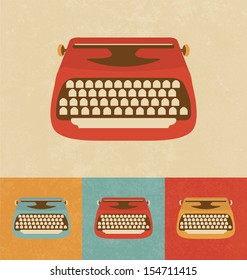 Retro Icons - Typewriter