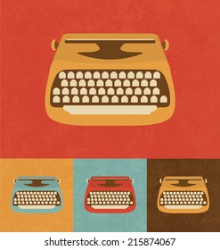 Retro Icons - Typewriter