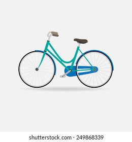 Retro Illustration Bicycle