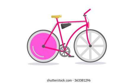 Retro Illustration Bicycle