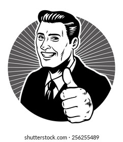 13,259 Vintage thumbs up Images, Stock Photos & Vectors | Shutterstock