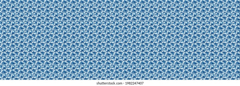 Retro illustration with pattern on light background for wallpaper design. Seamless vector texture.