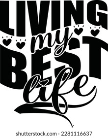 Retro Inspirational T-shirt Design, Vector