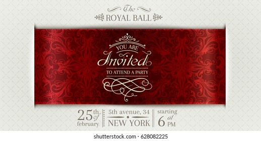 retro invitation