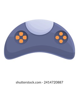 Retro joystick icon cartoon vector. Gamer controller. Tech sport gadget