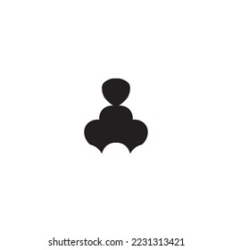 Retro joystick icon. Simple style Retro game poster background symbol. Retro game brand logo design element. Retro joystick t-shirt printing. Vector for sticker.