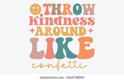Retro Kindness EPS Bundle, Single Design