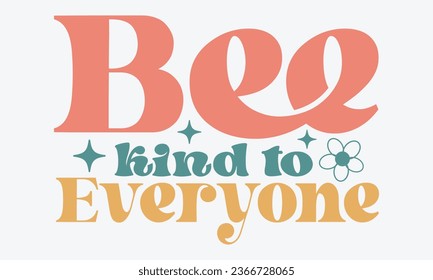 Retro Kindness EPS Bundle, Single Design